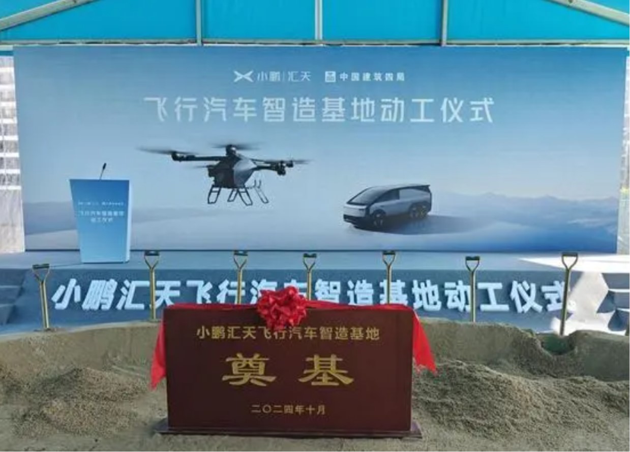全球首个飞行汽车(小鹏汇天飞行汽车)制造基地在广州黄埔投建 - 园区世界